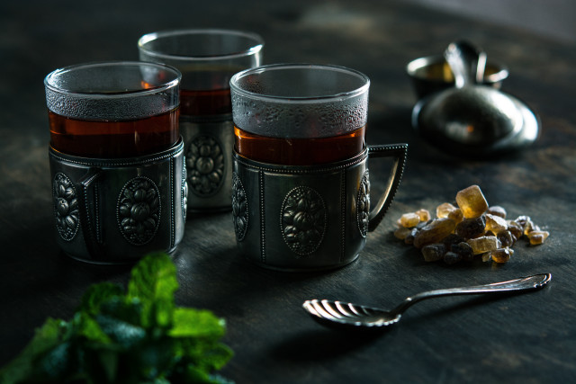 Tea cups mint qajar still free wallpaper - medium preview image