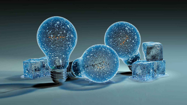 Light bulbs group table top free wallpaper - medium preview image