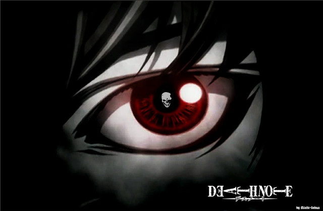 Close up eye skull red free wallpaper - medium preview image