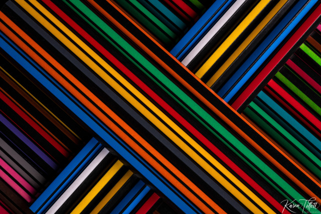 Multicolored striped diagonal pattern abstract free wallpaper - medium preview image