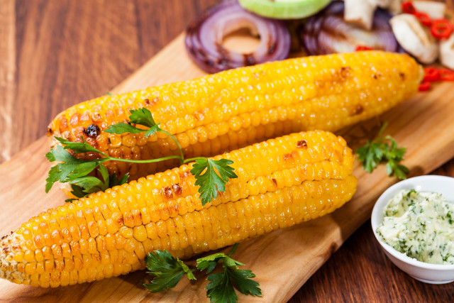 Corn cobs parsley dip onion free wallpaper - medium preview image