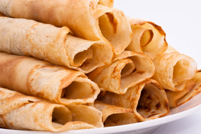 Tortillas stack white background watercolor free wallpaper - medium preview image