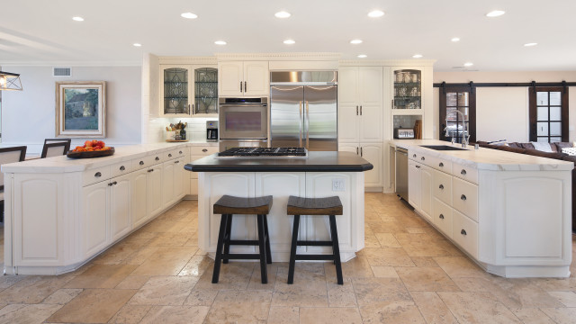Kitchen center island stools refrigerator free wallpaper - medium preview image