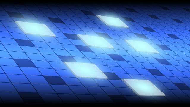 Blue tiles light shine abstract free wallpaper - medium preview image