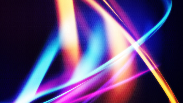 Colorful abstract curved hologram energy free wallpaper - medium preview image