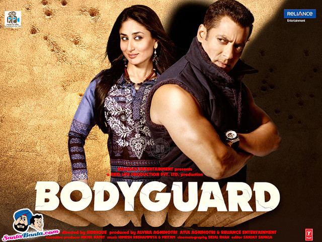 Man woman bodyguard pose picture free wallpaper - medium preview image
