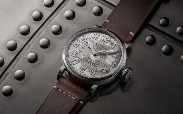 Watch metal surface rivets leather free wallpaper - medium preview image