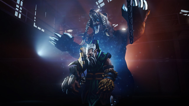 Space suit man hologram planet free wallpaper - medium preview image