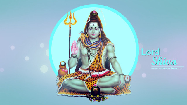 Lord shivini lotus position pot free wallpaper - medium preview image