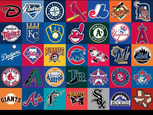 Sports logos colorful background squares free wallpaper - medium preview image