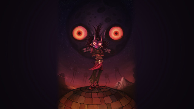 Person standing top ball dark free wallpaper - medium preview image