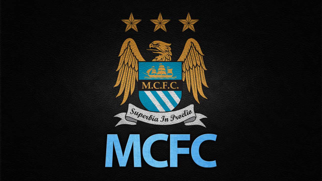 Black background blue gold emblem free wallpaper - medium preview image