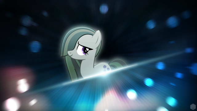Cartoon pony light starburst background free wallpaper - medium preview image