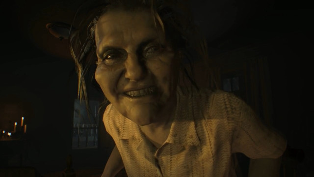 Creepy woman creepy look hair free wallpaper - medium preview image