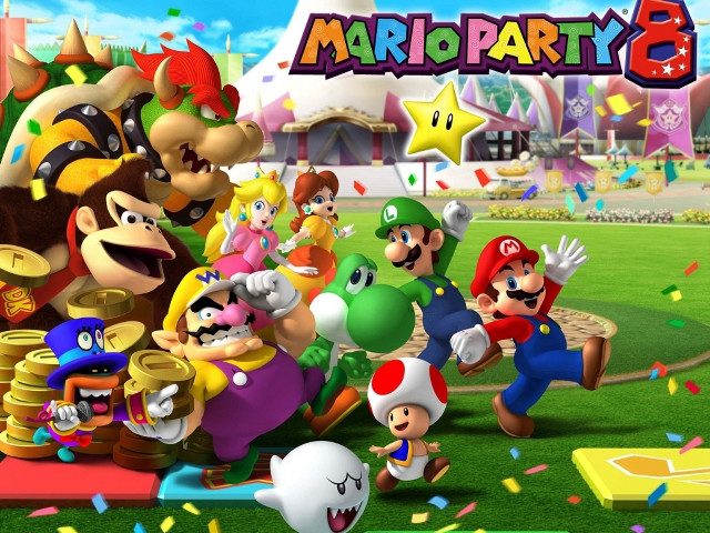 Mario party 6 nintendo wii free wallpaper - medium preview image
