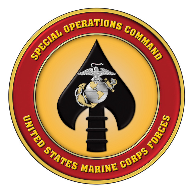 Marine emblem badge side front free wallpaper - medium preview image