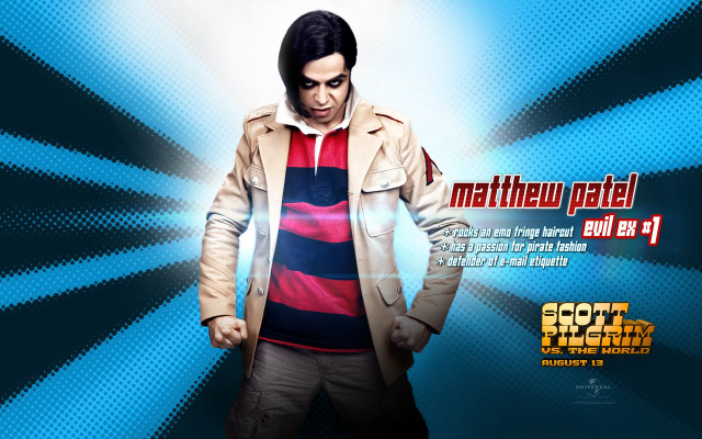 Man trench coat blue background free wallpaper - medium preview image