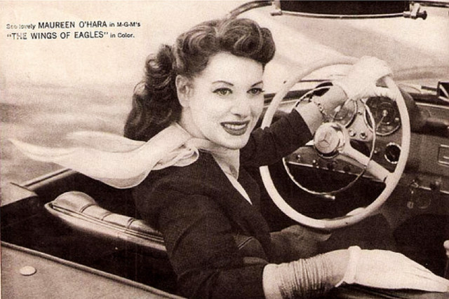 Woman sitting car steering wheel #2 free wallpaper - medium preview image