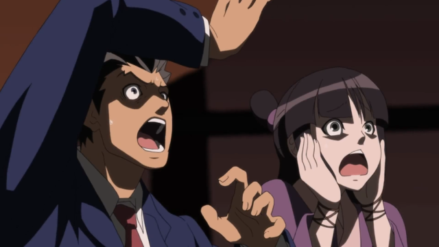 Man woman screaming mirror confrontation free wallpaper - medium preview image