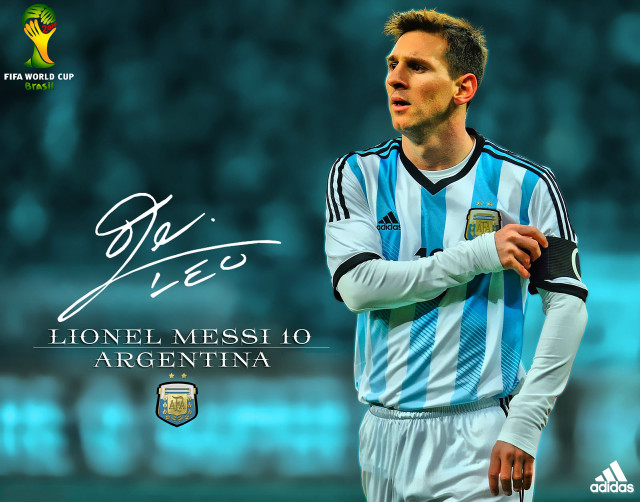 Man blue white uniform soccer free wallpaper - medium preview image