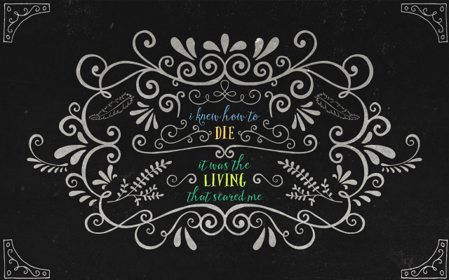 Chalkboard quote inspiration motivation wisdom free wallpaper - medium preview image
