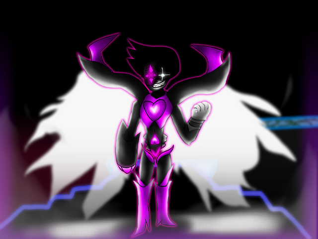 Cartoon character heart wings chest free wallpaper - medium preview image