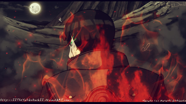 Man red jacket full moon free wallpaper - medium preview image