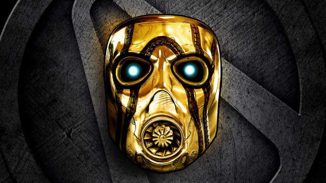 Gas mask glowing eyes face free wallpaper - medium preview image