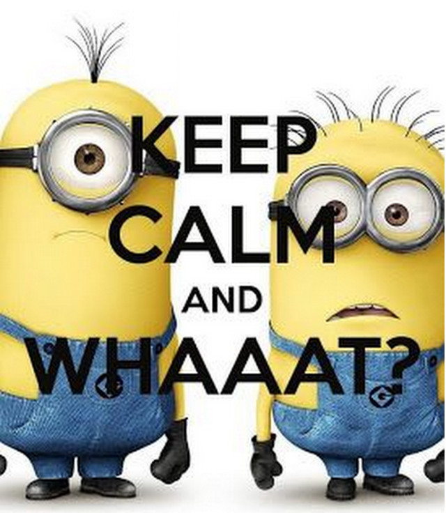 Keep calm and whaaaaat minions free wallpaper - medium preview image