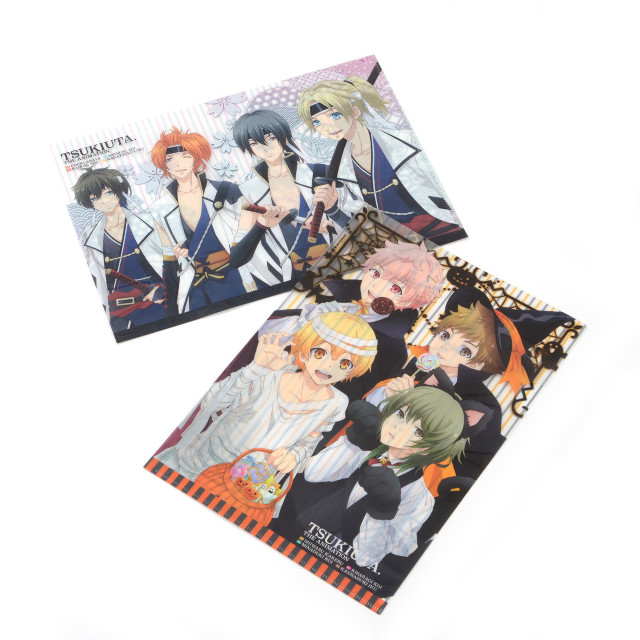 Notebooks anime characters white surface free wallpaper - medium preview image