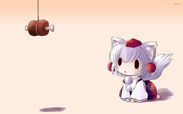 Cartoon character light bulb cat free wallpaper - medium preview image