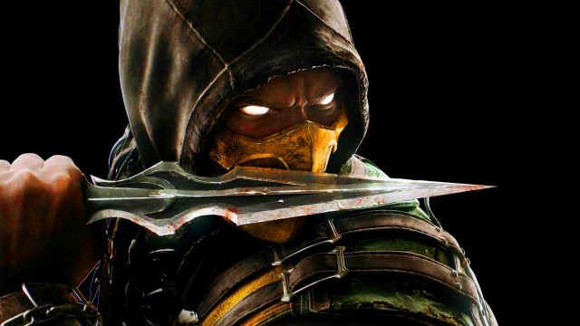 Man hoodie sword knife black free wallpaper - medium preview image