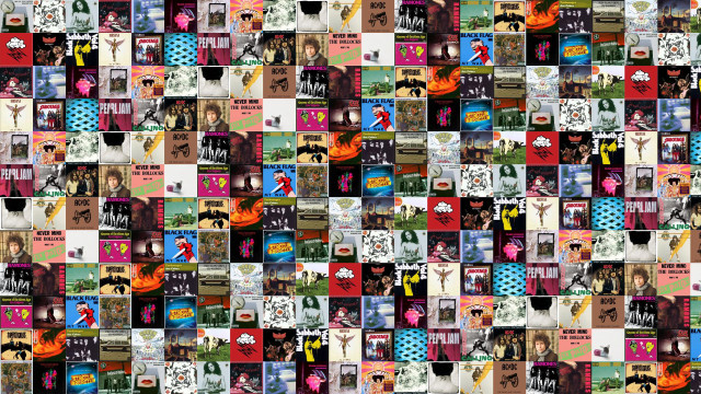Collage people names wallpaper colorful free wallpaper - medium preview image