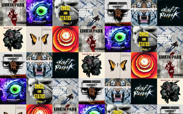 Collage various images things picture free wallpaper - medium preview image