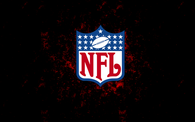 Football logo red blue background free wallpaper - medium preview image