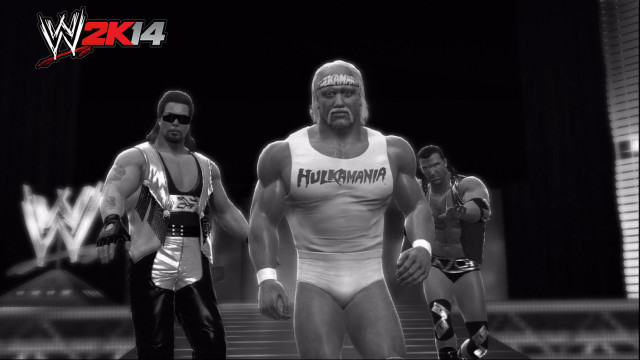 Wrestlers group standing ring image free wallpaper - medium preview image