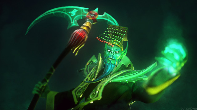 Green man staff red yellow free wallpaper - medium preview image