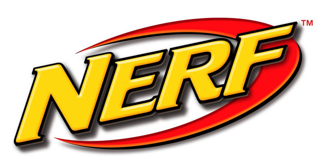 Nerf logo red circle yellow free wallpaper - medium preview image