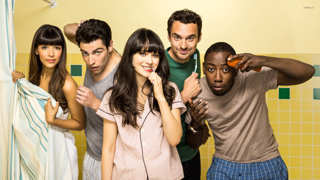 Group bathroom brushing teeth toothbrush free wallpaper - medium preview image