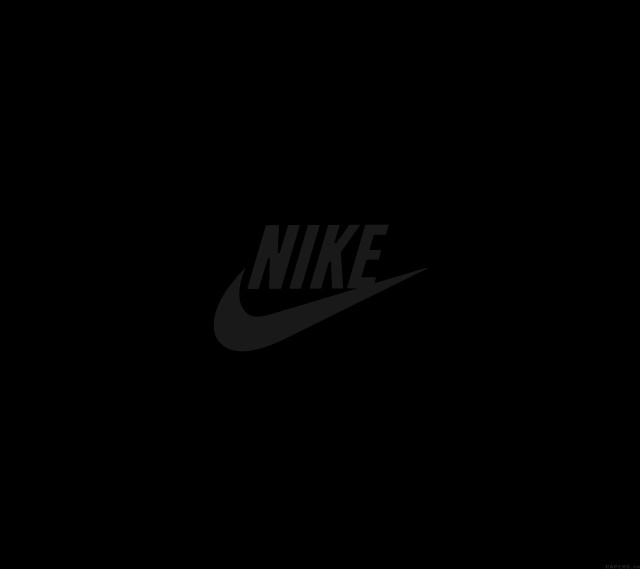 Black white nike logo background #2 free wallpaper - medium preview image