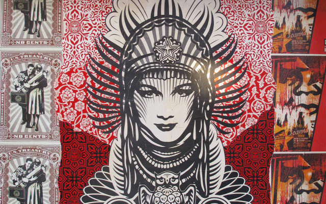 Woman crown wall painting images free wallpaper - medium preview image