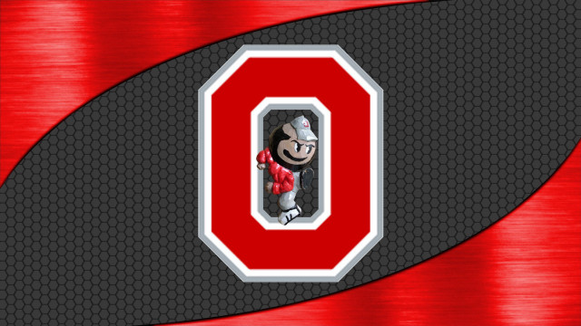 Mickey o red stripe fence free wallpaper for desktop - medium preview image