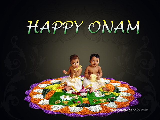 Two babies colorful flower mat free wallpaper for desktop - medium preview image