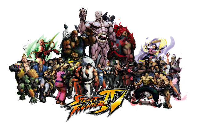 Cartoon characters street fighter #4 free wallpaper - medium preview image