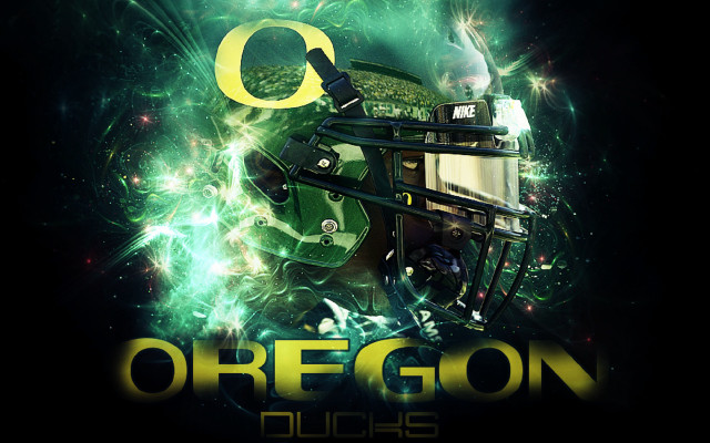 Oregon ducks football helmet green free wallpaper - medium preview image