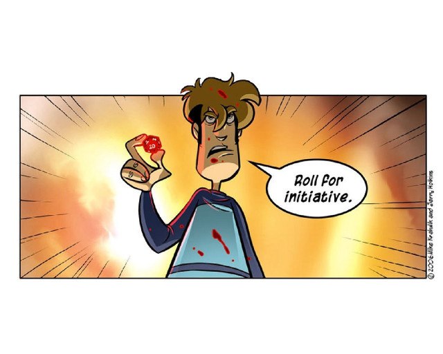 Man pizza comic strip cartoon free wallpaper - medium preview image
