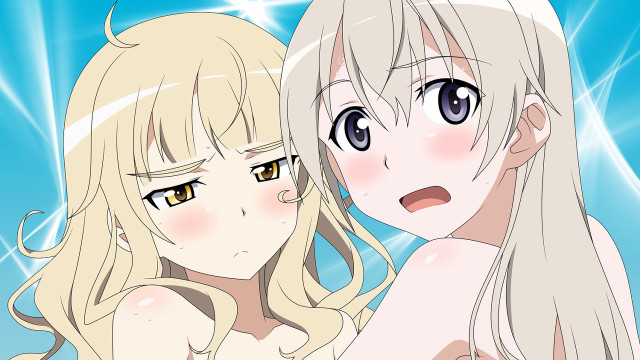 Anime girls blonde hair blue #10 free wallpaper - medium preview image