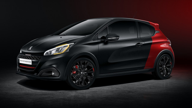 Black red car red light free wallpaper - medium preview image
