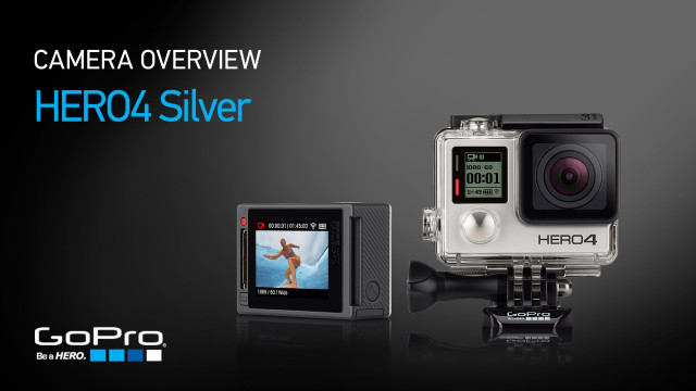 Gopro camera silver black background free wallpaper - medium preview image