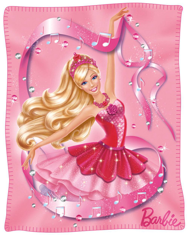 Barbie doll pink dress ribbon free wallpaper - medium preview image
